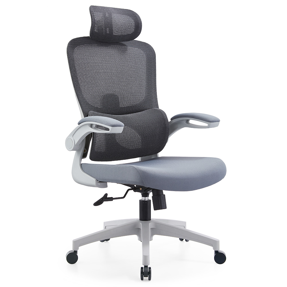 2488A透氣網(wǎng)布可翻扶手辦公椅