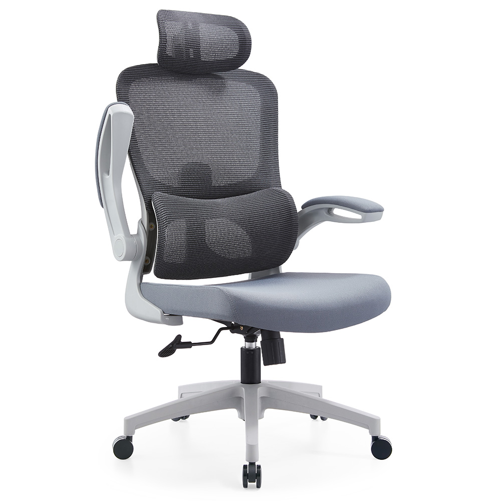 2488A透氣網(wǎng)布可翻扶手辦公椅