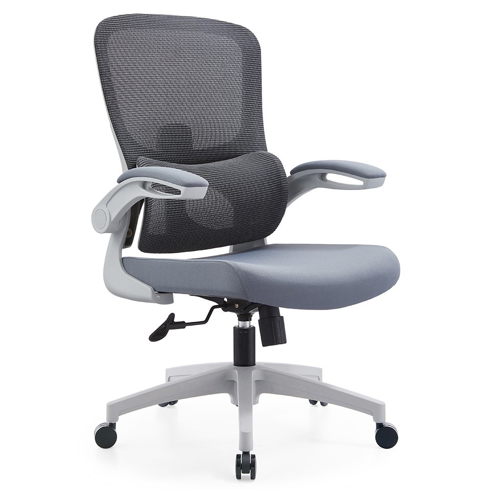 2488A透氣網(wǎng)布可翻扶手辦公椅