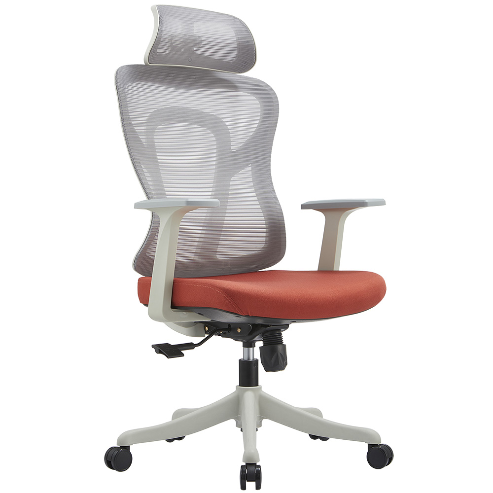 A2368紅色座墊辦公椅