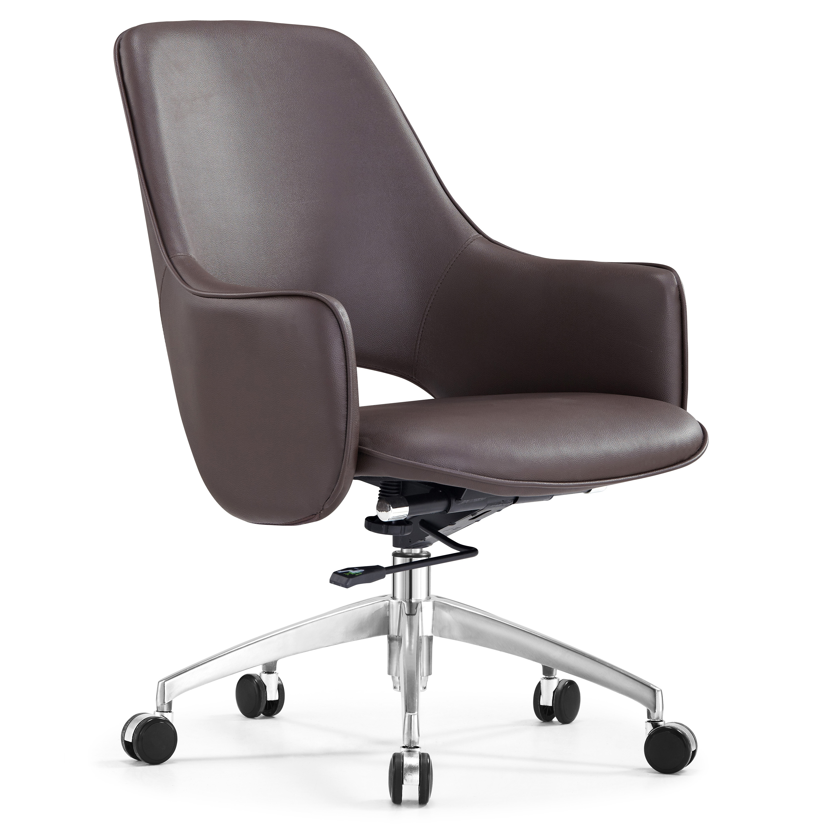 319A簡約辦公皮椅子