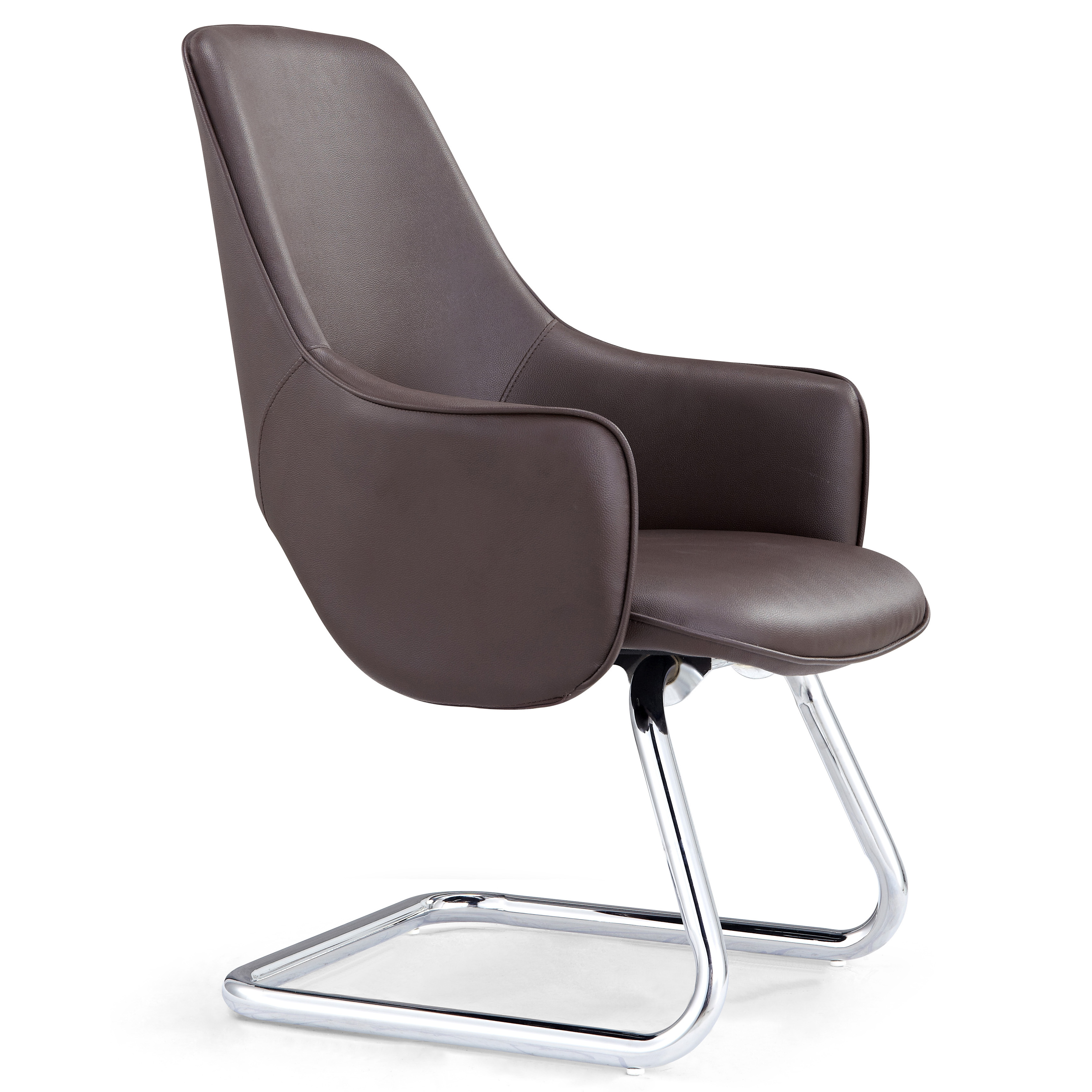 319A簡約辦公皮椅子