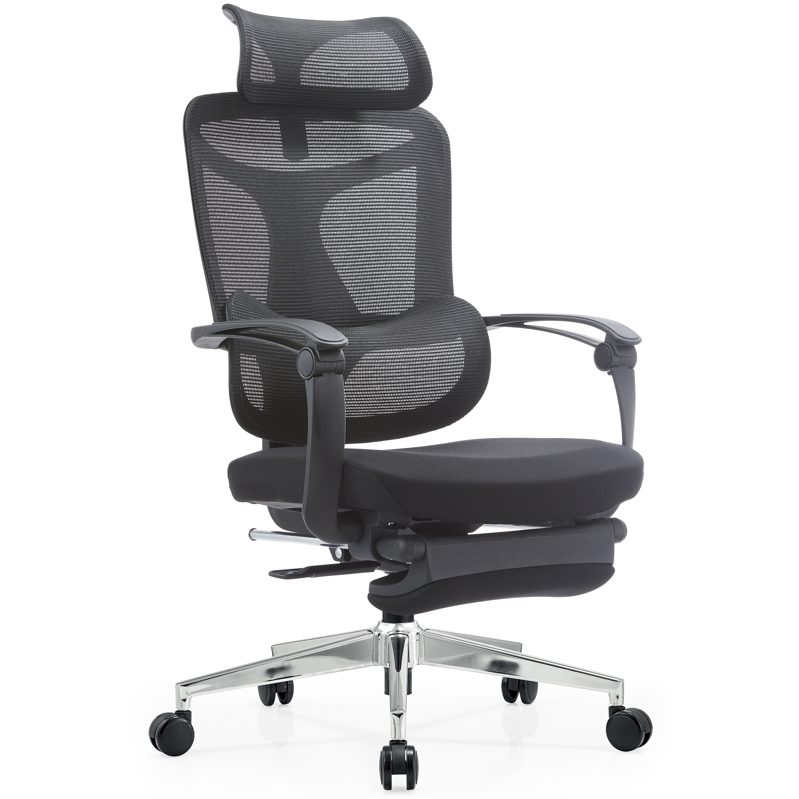 T2518A-Ergonomic office chair dynamic lumbar 动态滑动追腰人体工学椅