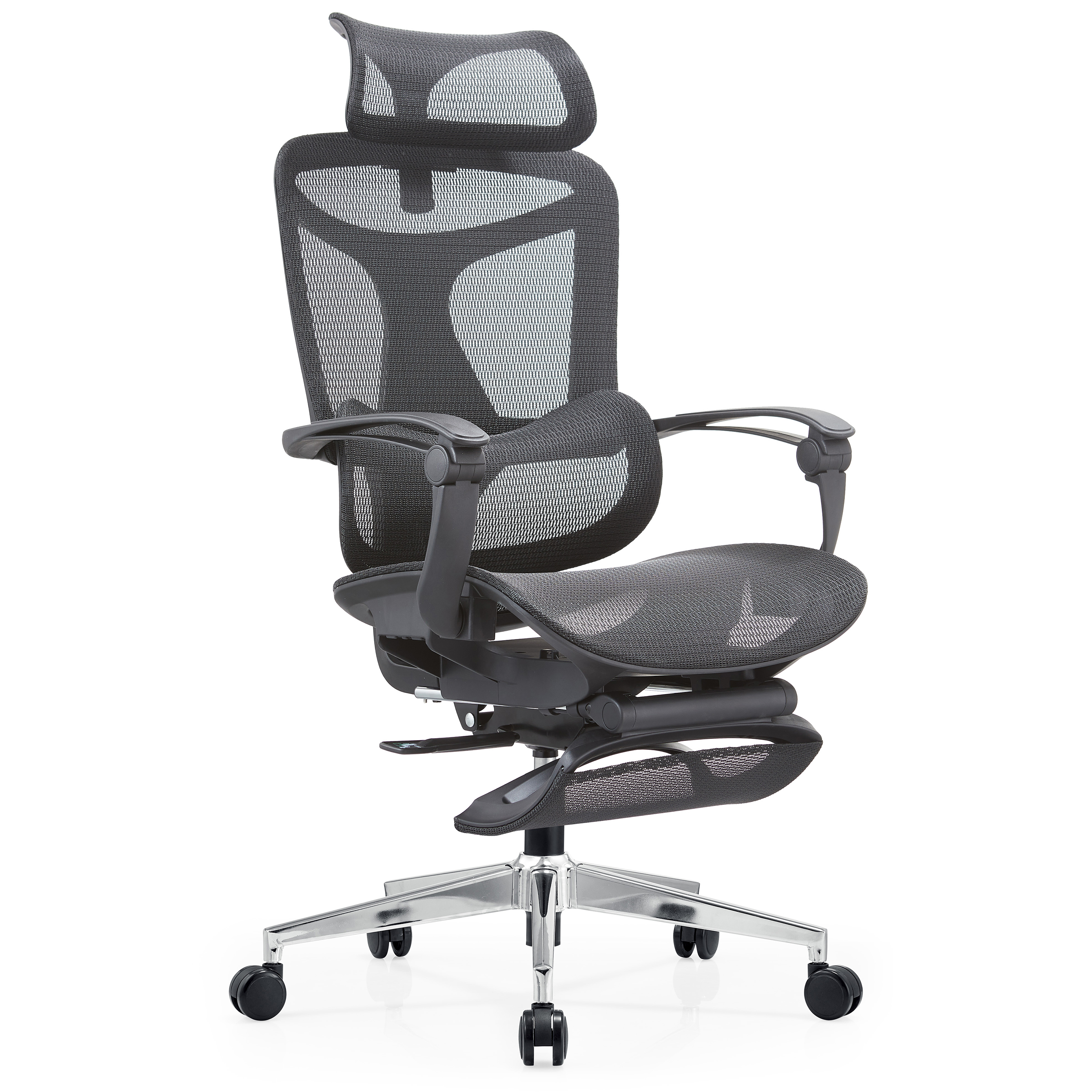 T2518A-Ergonomic office chair dynamic lumbar 动态滑动追腰人体工学椅
