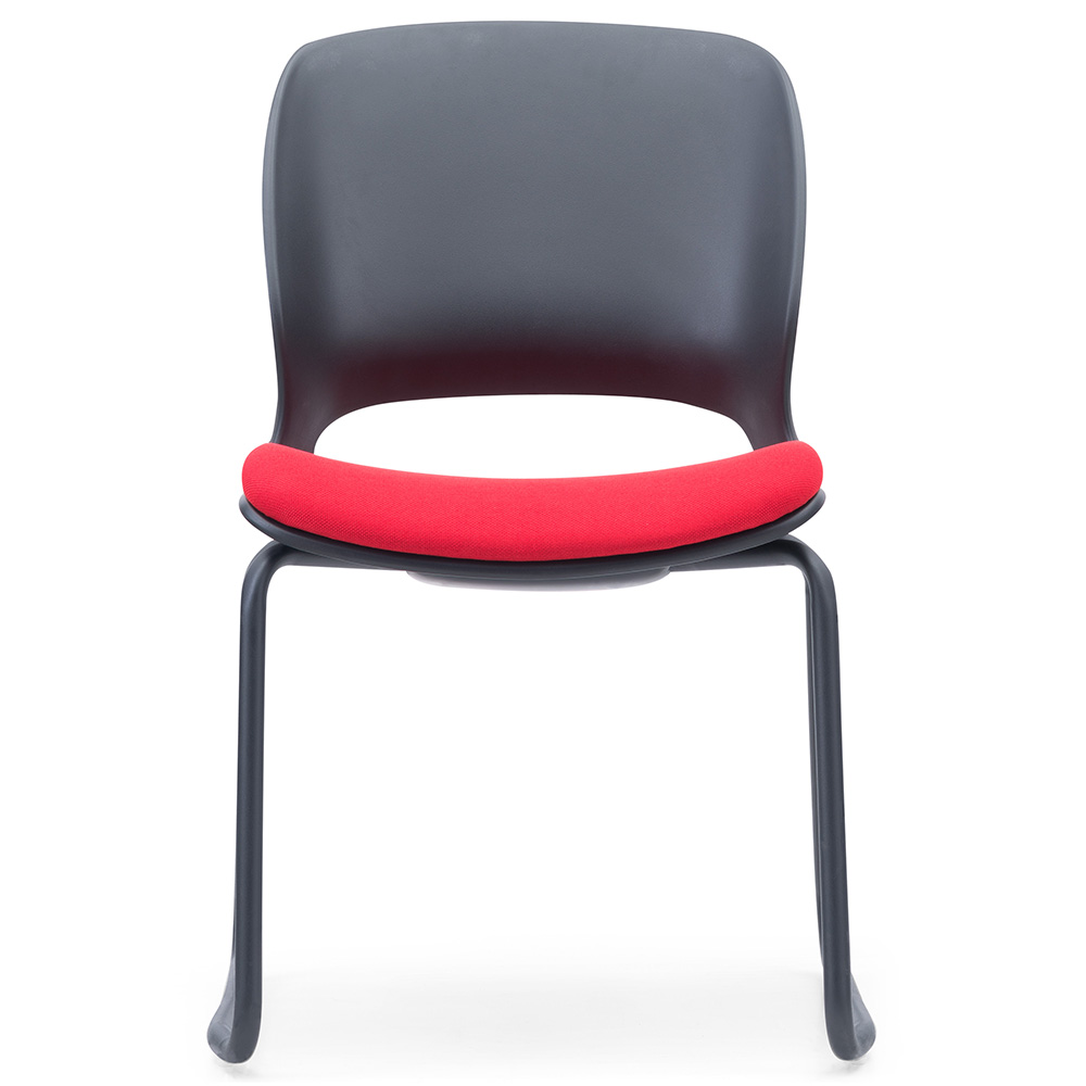 K21P白框帶寫字板培訓(xùn)椅