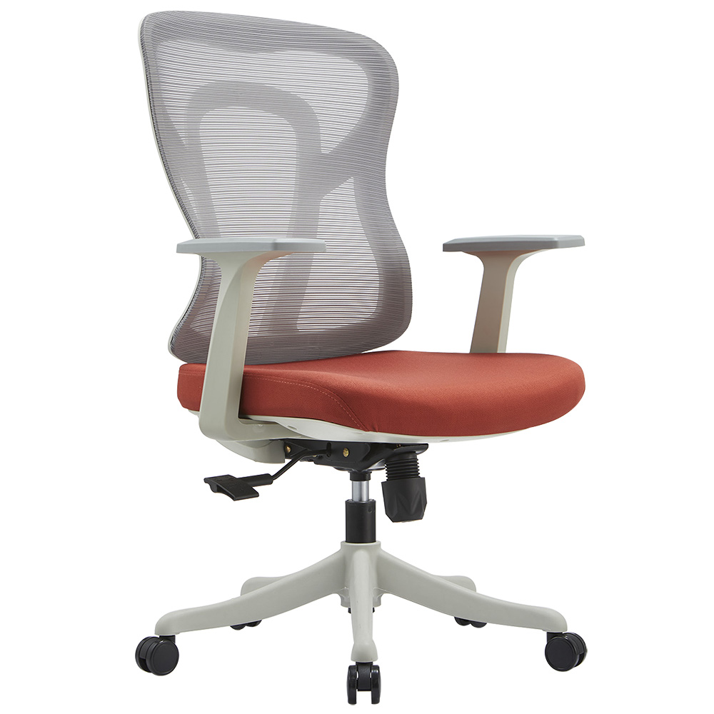 A2368紅色座墊辦公椅