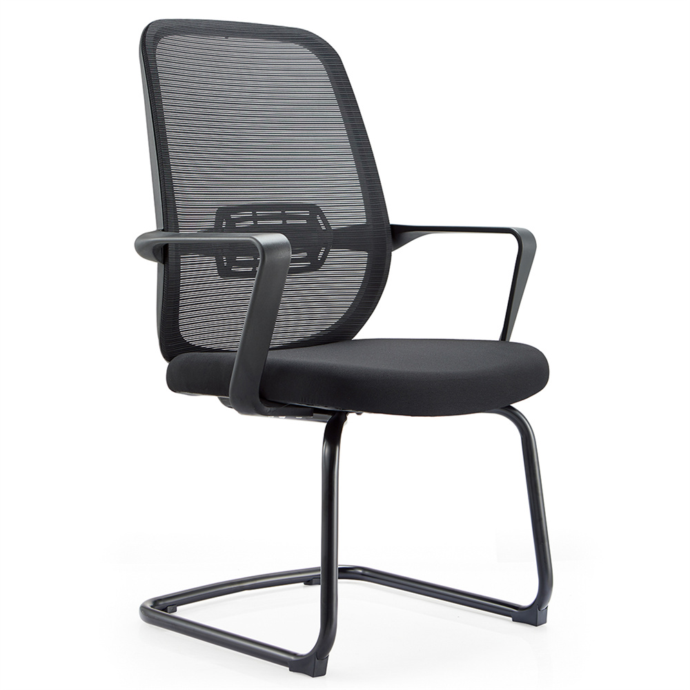 2208A黑色網(wǎng)布職員椅